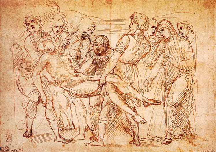   拉斐尔·桑西  Raffaello Santi  ——素描作品 (48)